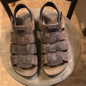 Mens Northeast Outfitters Leather Sandels